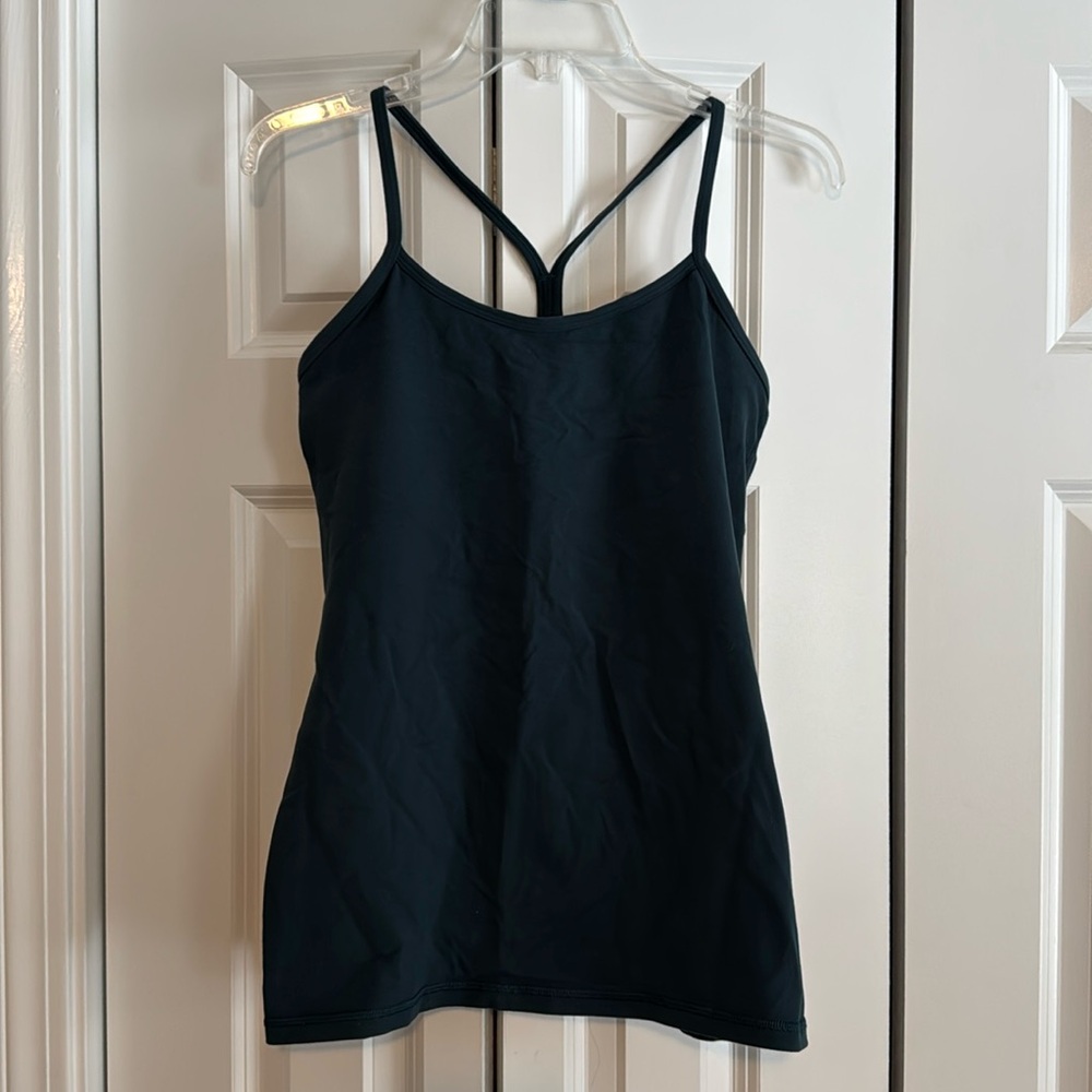 Women’s Lululemon tank top, like new, size 8, Dark Forest